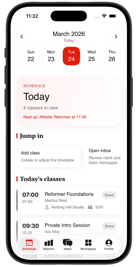 CURRENT iOS App — Owner Dashboard